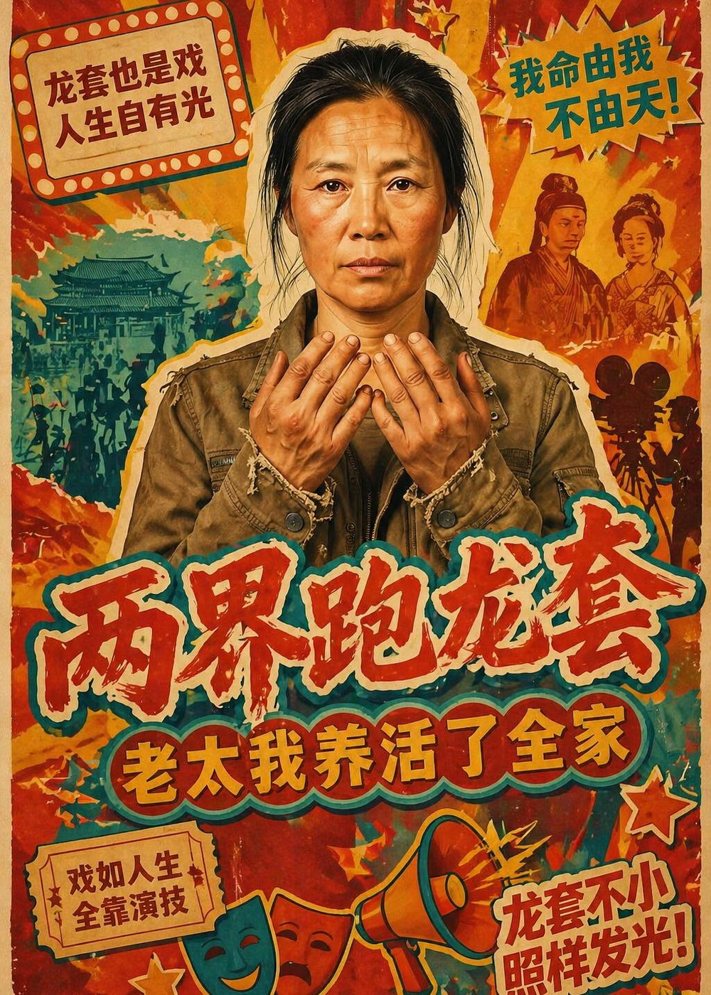 两界跑龙套,老太我养活了全家海报