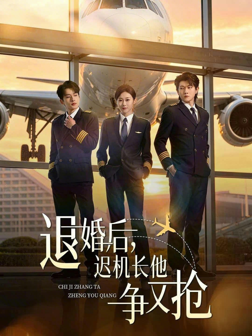 退婚后,迟机长他争又抢海报