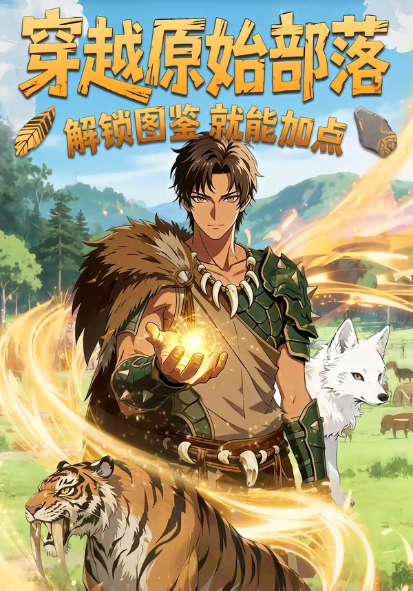 穿越原始部落,解锁图鉴就能加点海报