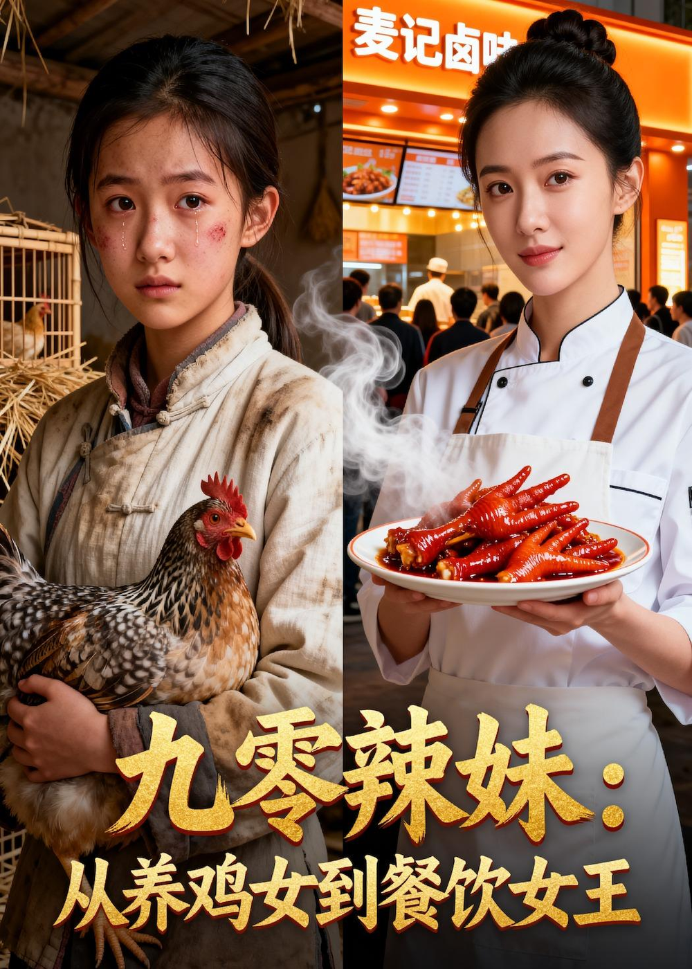 九零辣妹,从养鸡女到餐饮女王海报