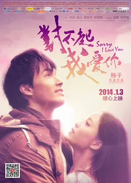 对不起，我爱你2014海报