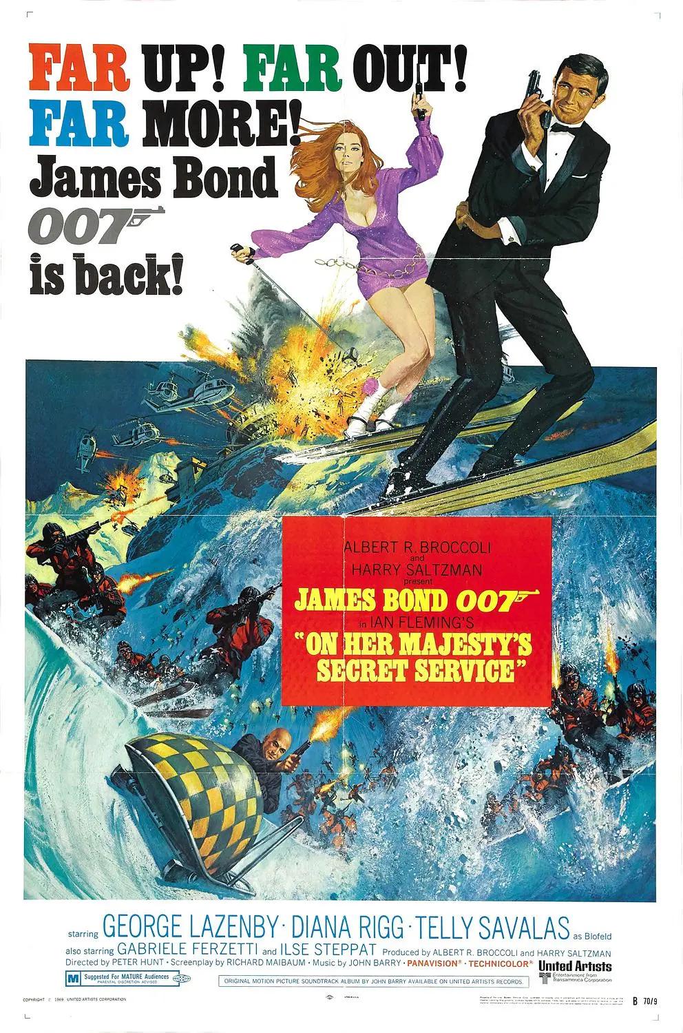 007之女王密使1969海报