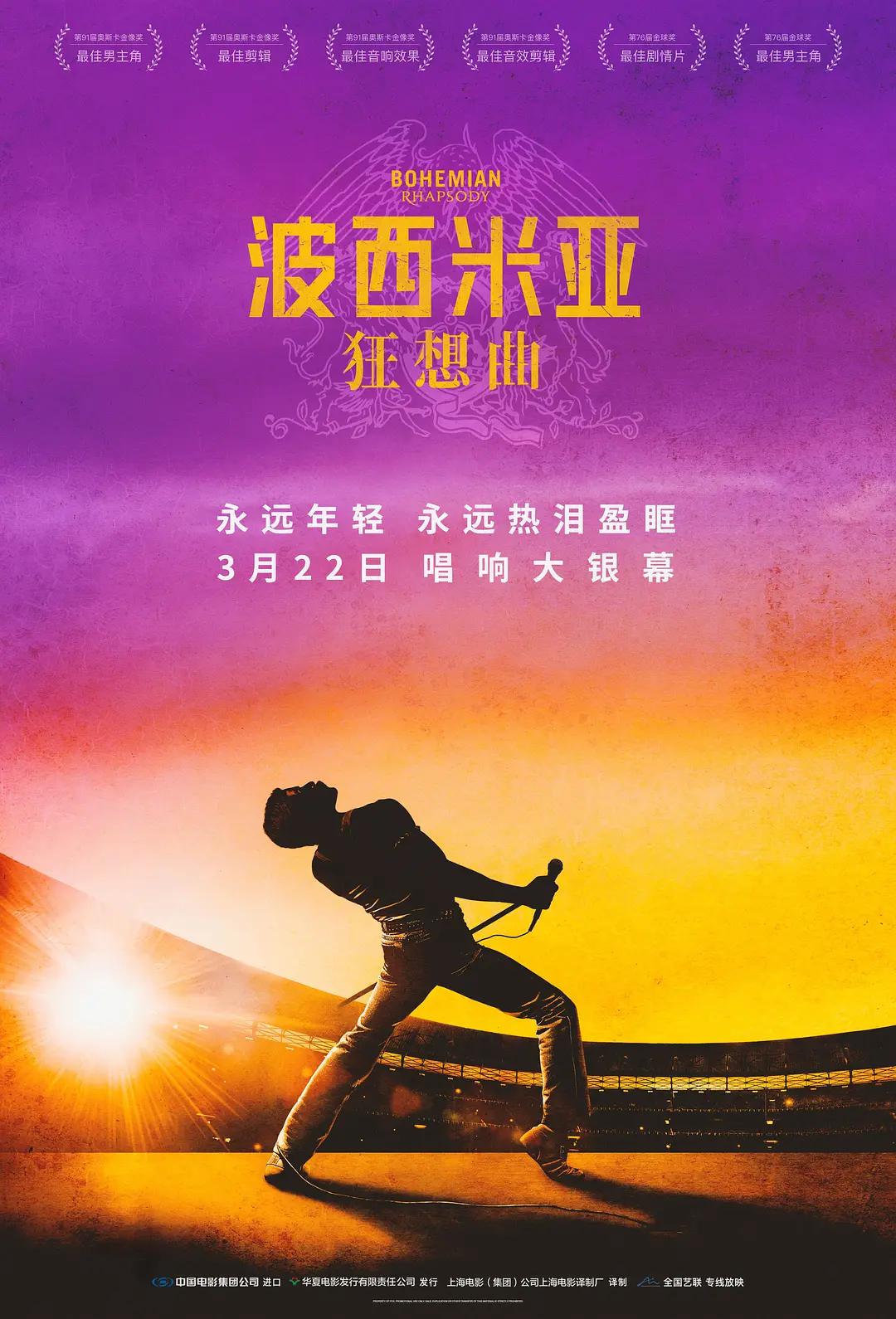 波西米亚狂想曲2018海报
