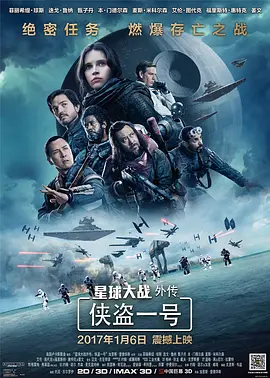 星球大战外传：侠盗一号[电影解说]海报