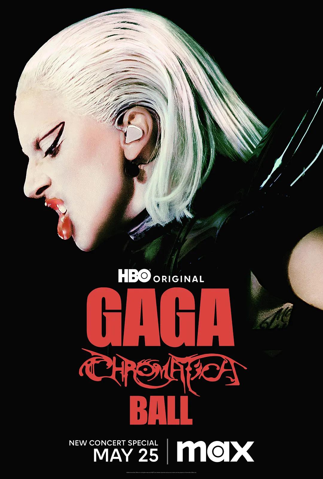 Lady Gaga:神彩巡回演唱会海报