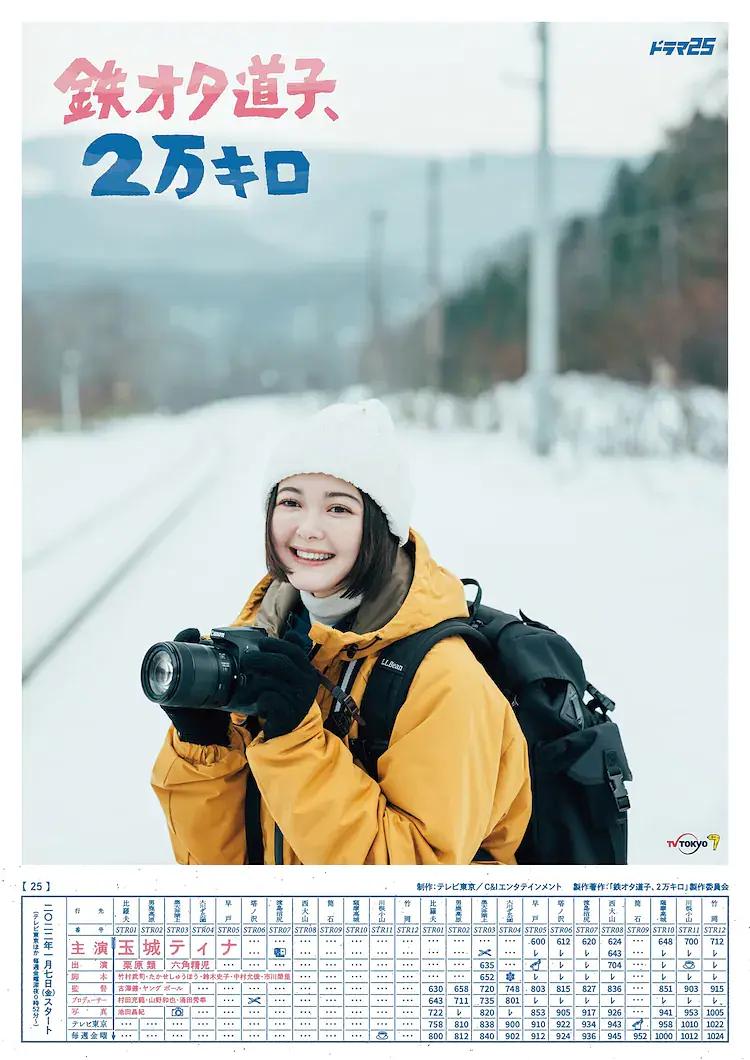 铁宅道子，2万公里海报