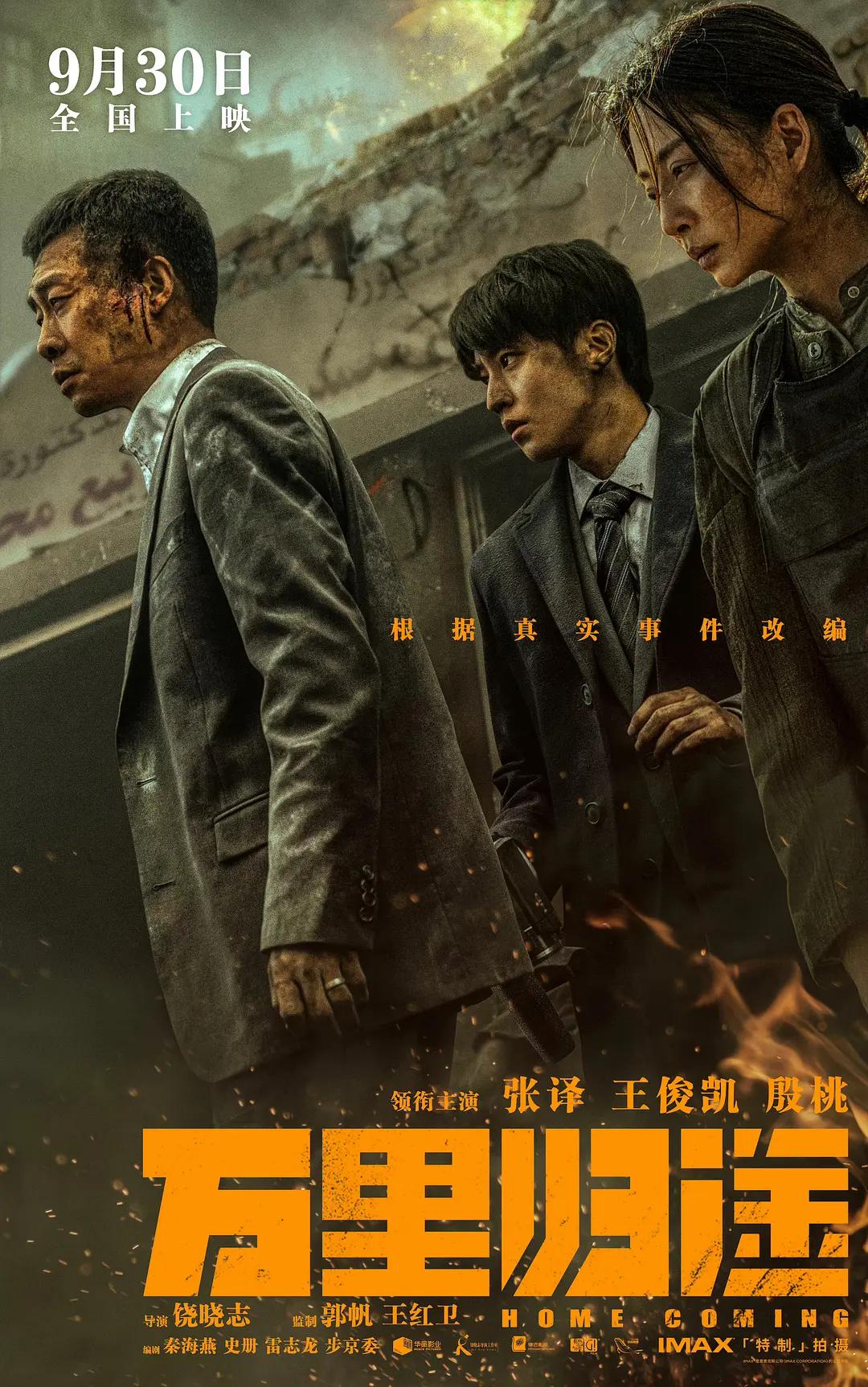 万里归途海报