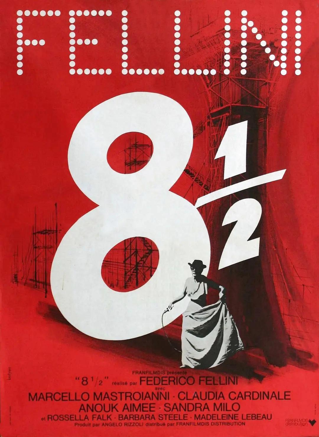 八部半1963海报