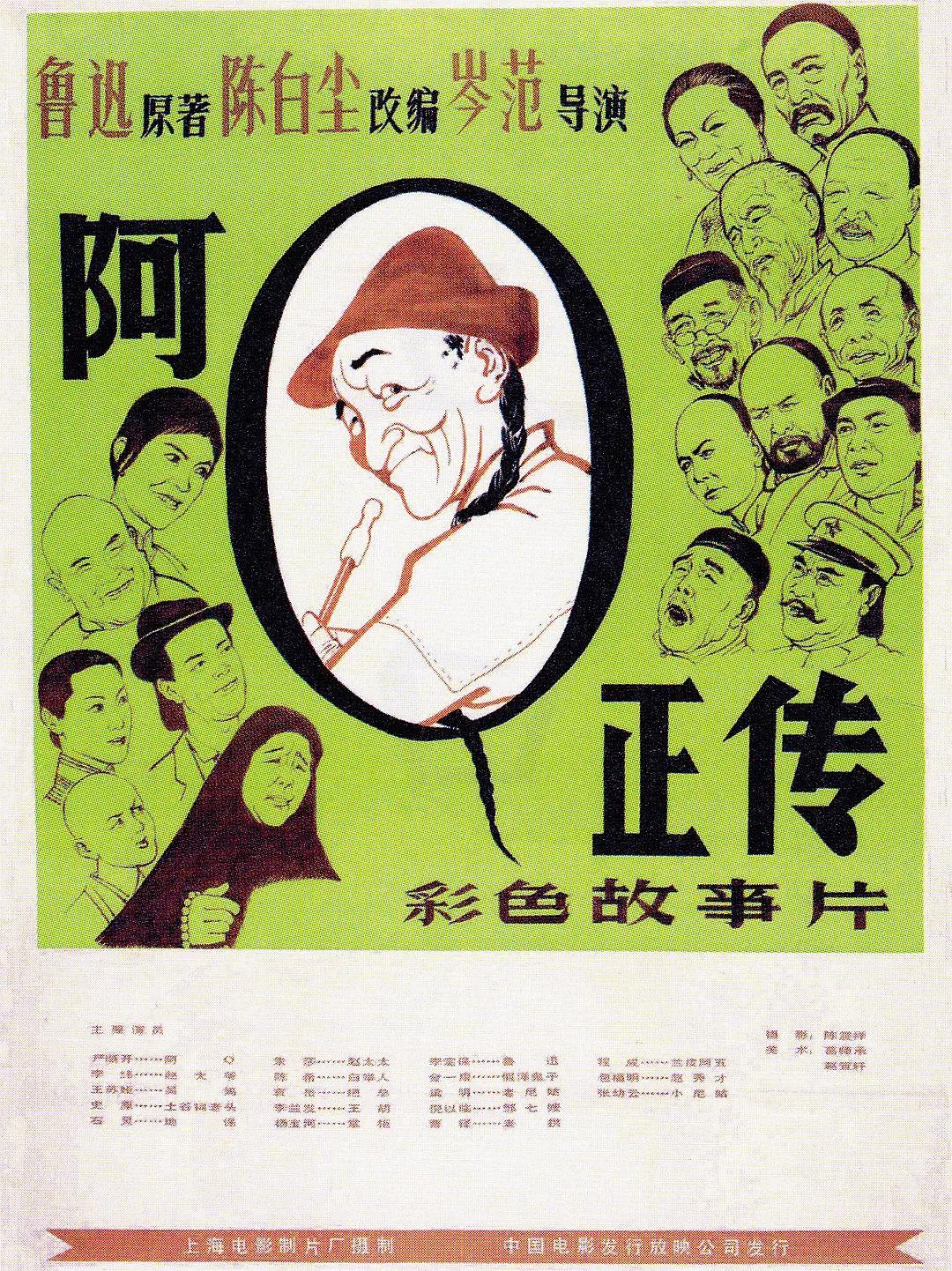 阿Q正传1981海报