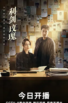 利剑·玫瑰海报