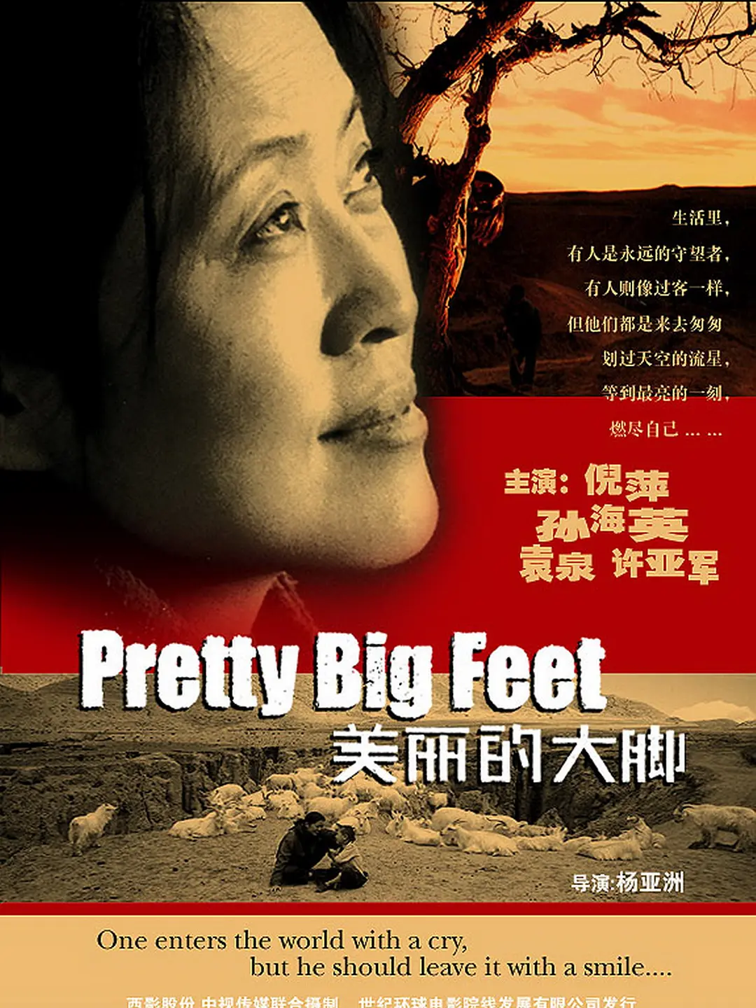 美丽的大脚海报