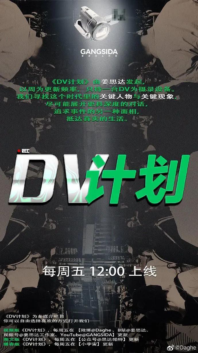 DV计划海报