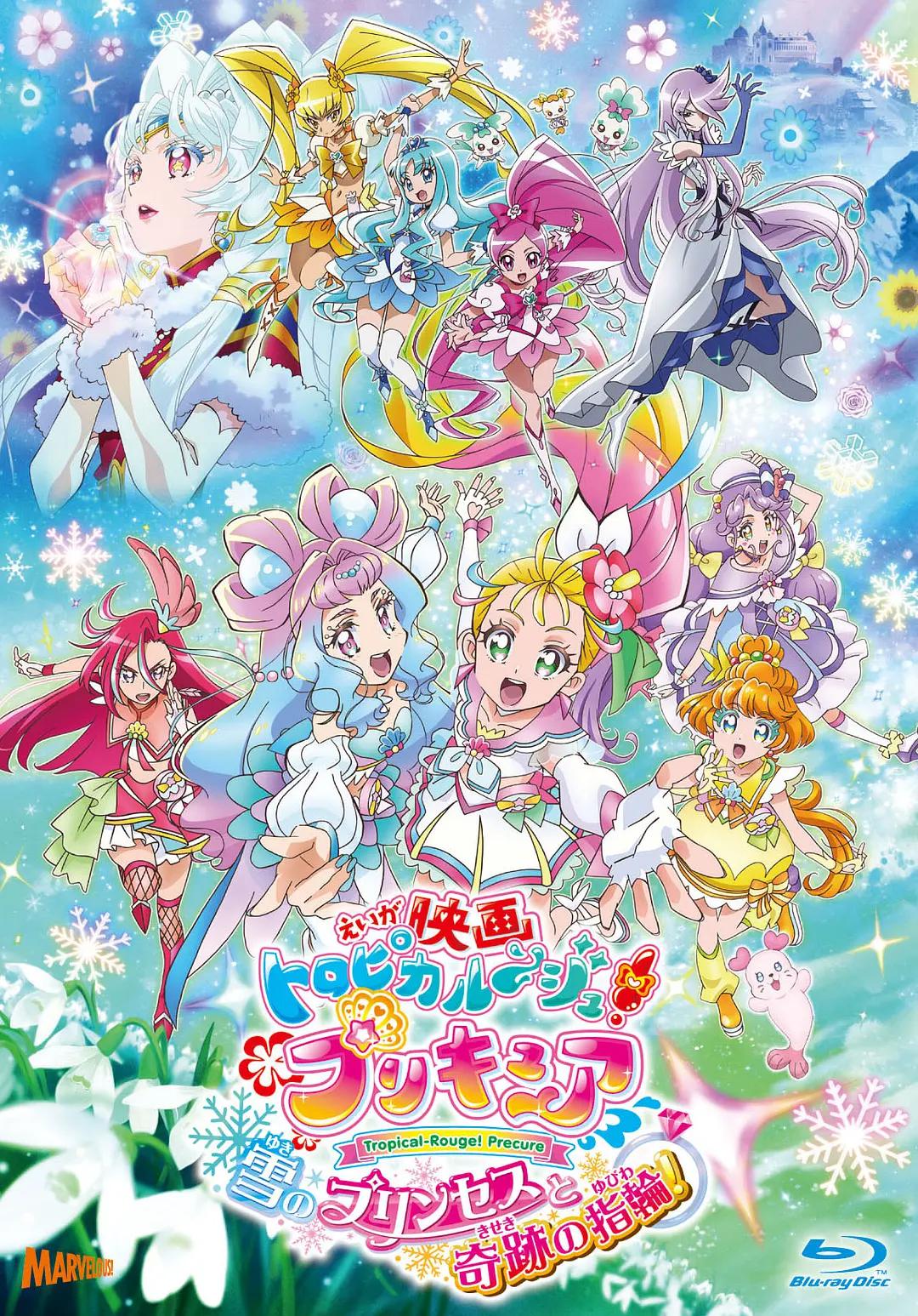 剧场版 Tropical-Rouge!光之美少女 雪之公主与奇迹指环！海报