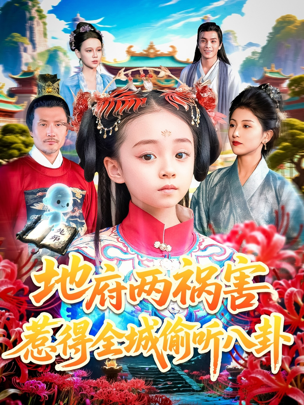 地府两祸害惹得全城偷听八卦海报