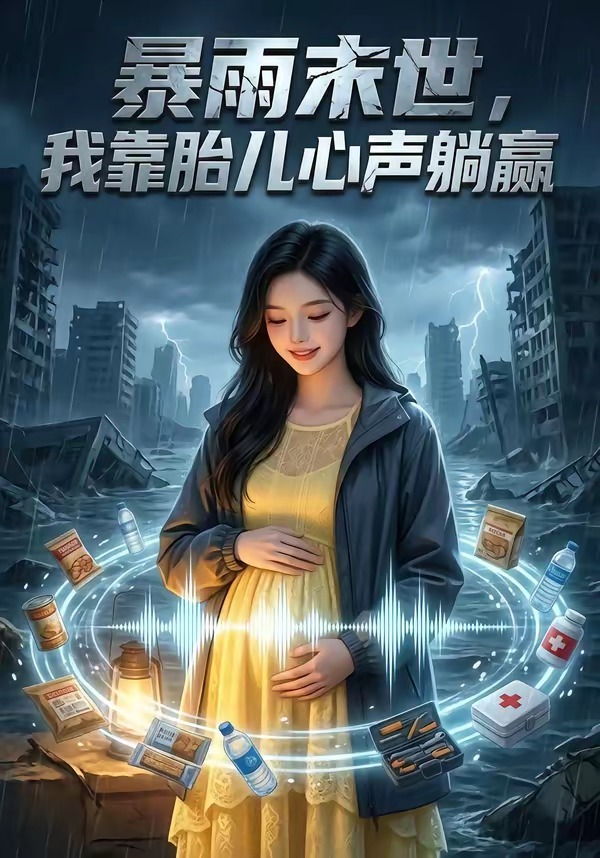 暴雨末世，我靠胎儿心声躺赢海报