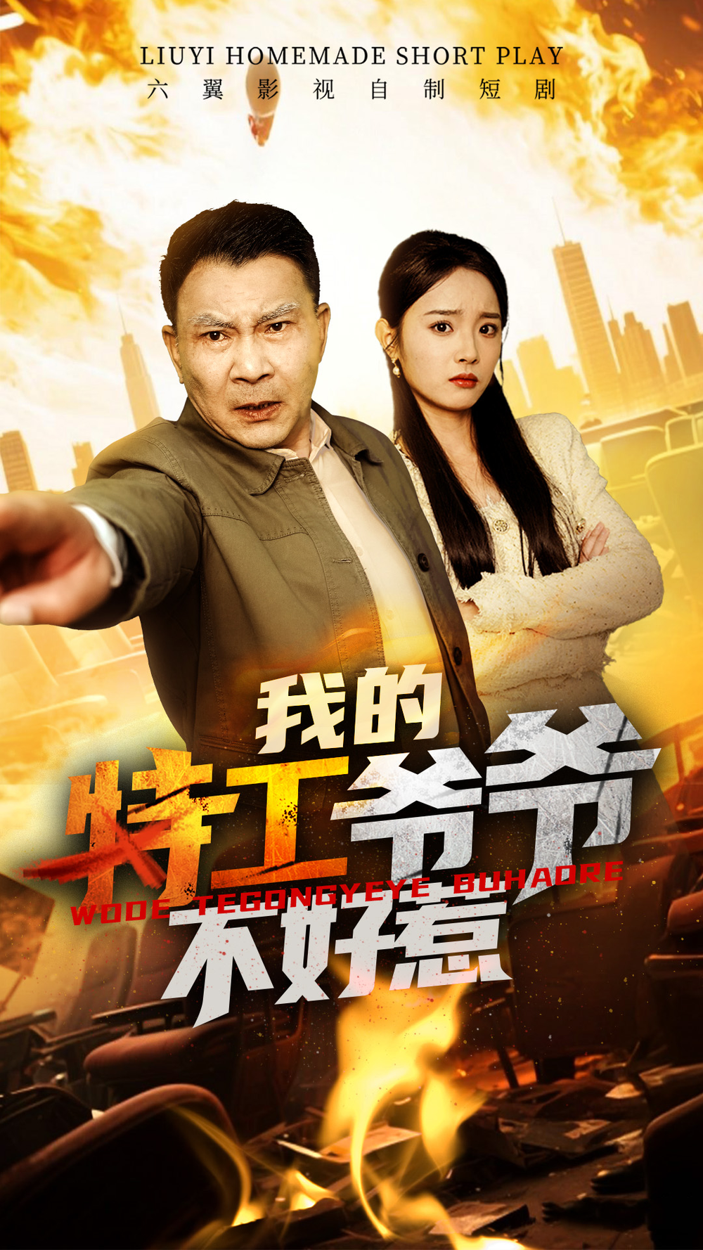 我的特工爷爷不好惹海报