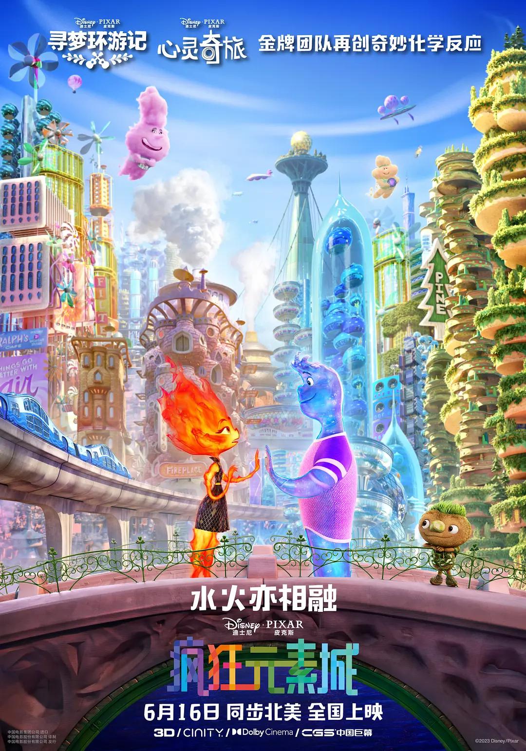 疯狂元素城海报