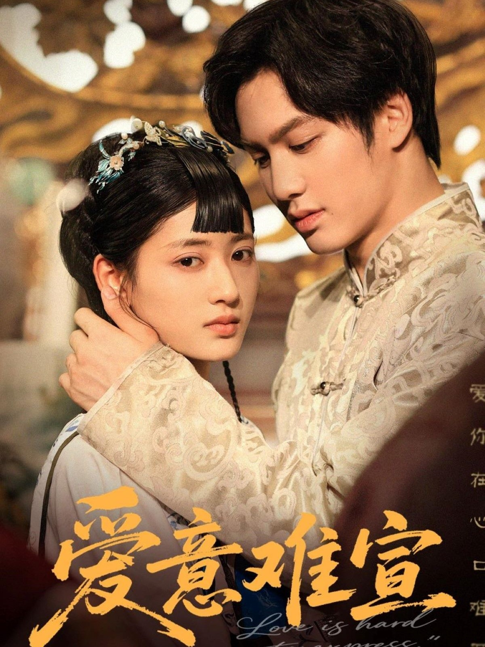 爱意难宣海报