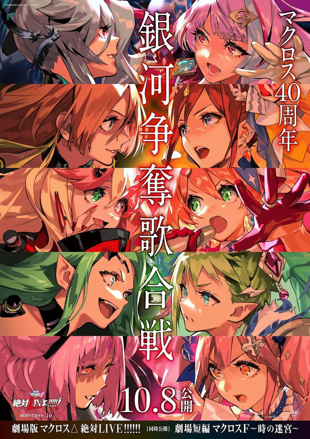 剧场版 超时空要塞DELTA:绝对LIVE海报