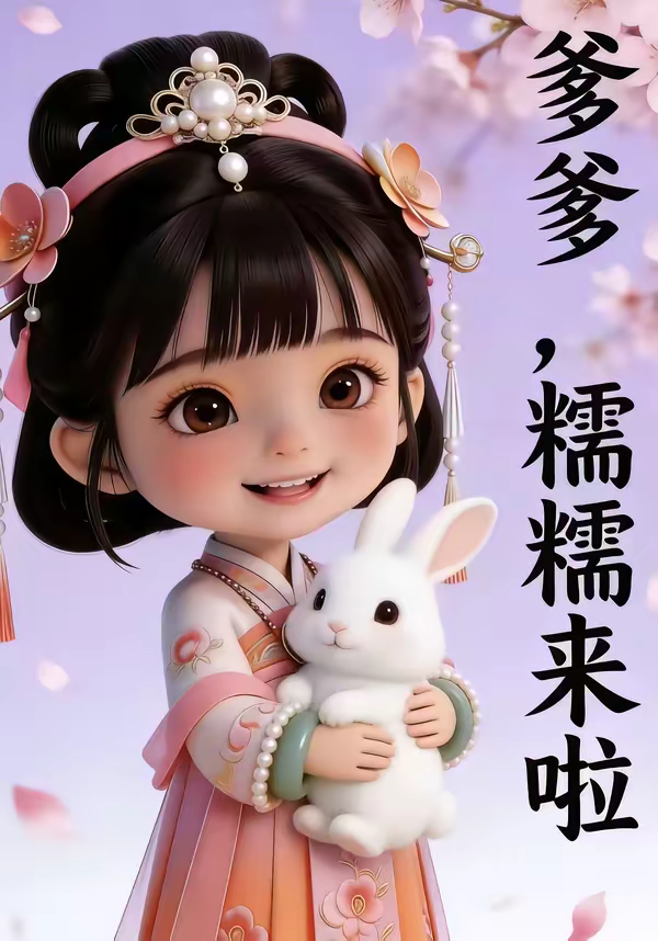 爹爹，糯糯来啦海报