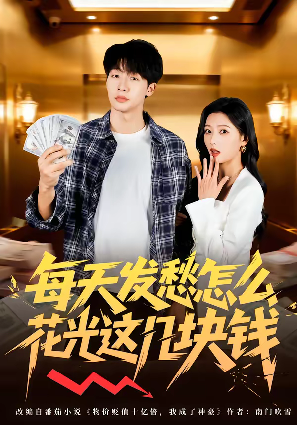 每天发愁怎么花光这几块钱海报