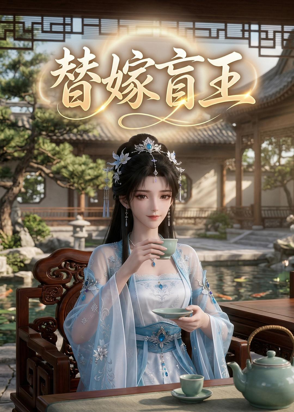 替嫁盲王海报
