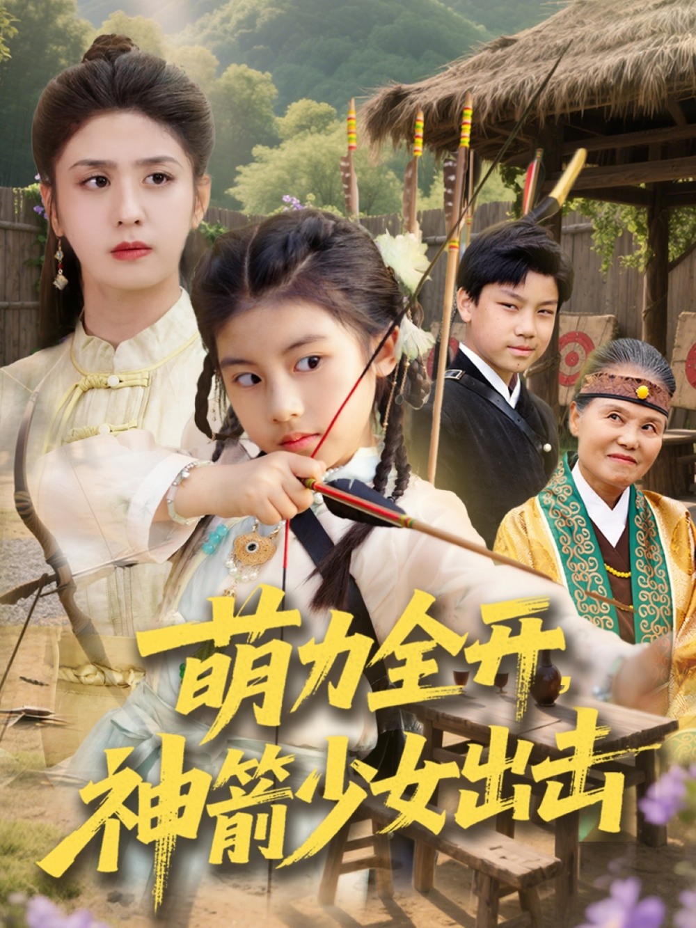 萌力全开神箭少女出击海报