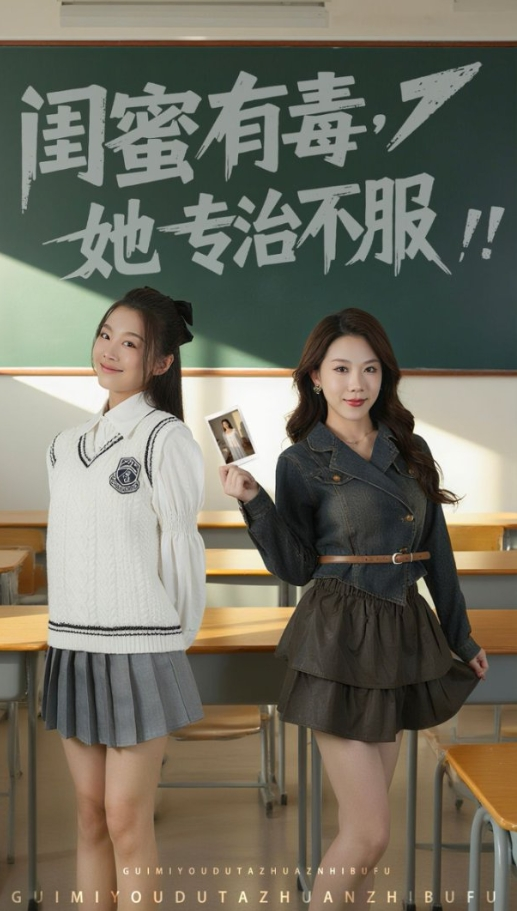 闺蜜有毒,她专治不服海报