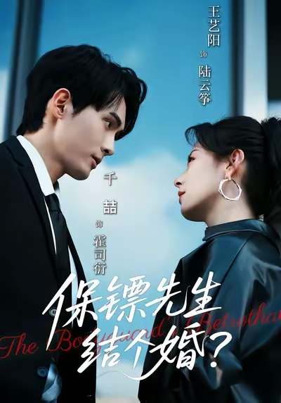 保镖先生,结个婚海报