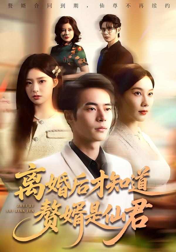 离婚后才知道赘婿是仙君海报
