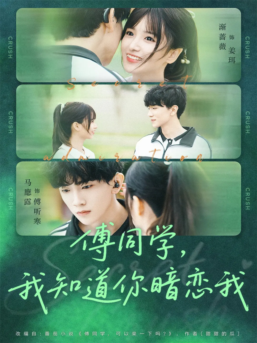 傅同学,我知道你暗恋我海报