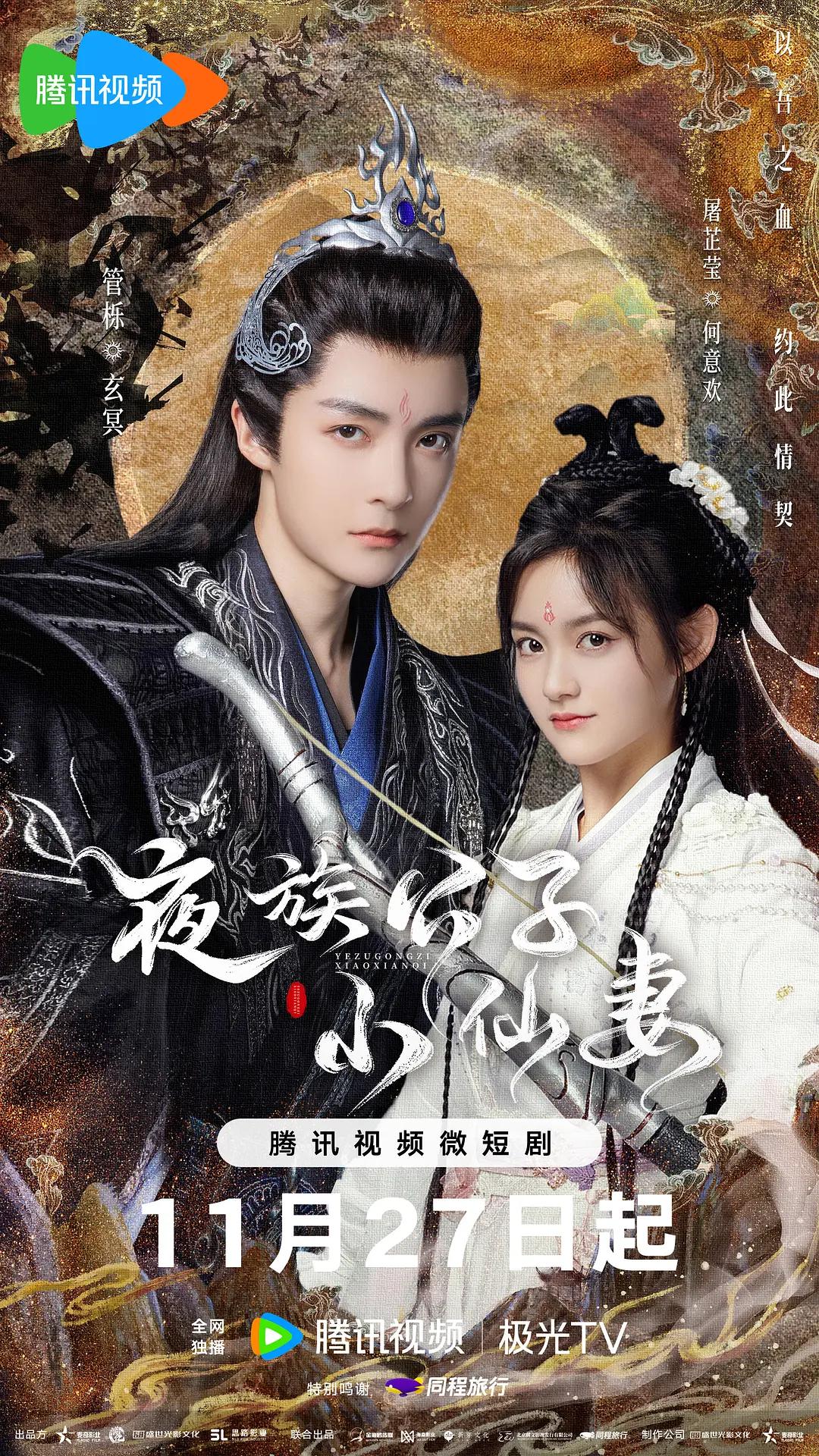 夜族公子小仙妻海报