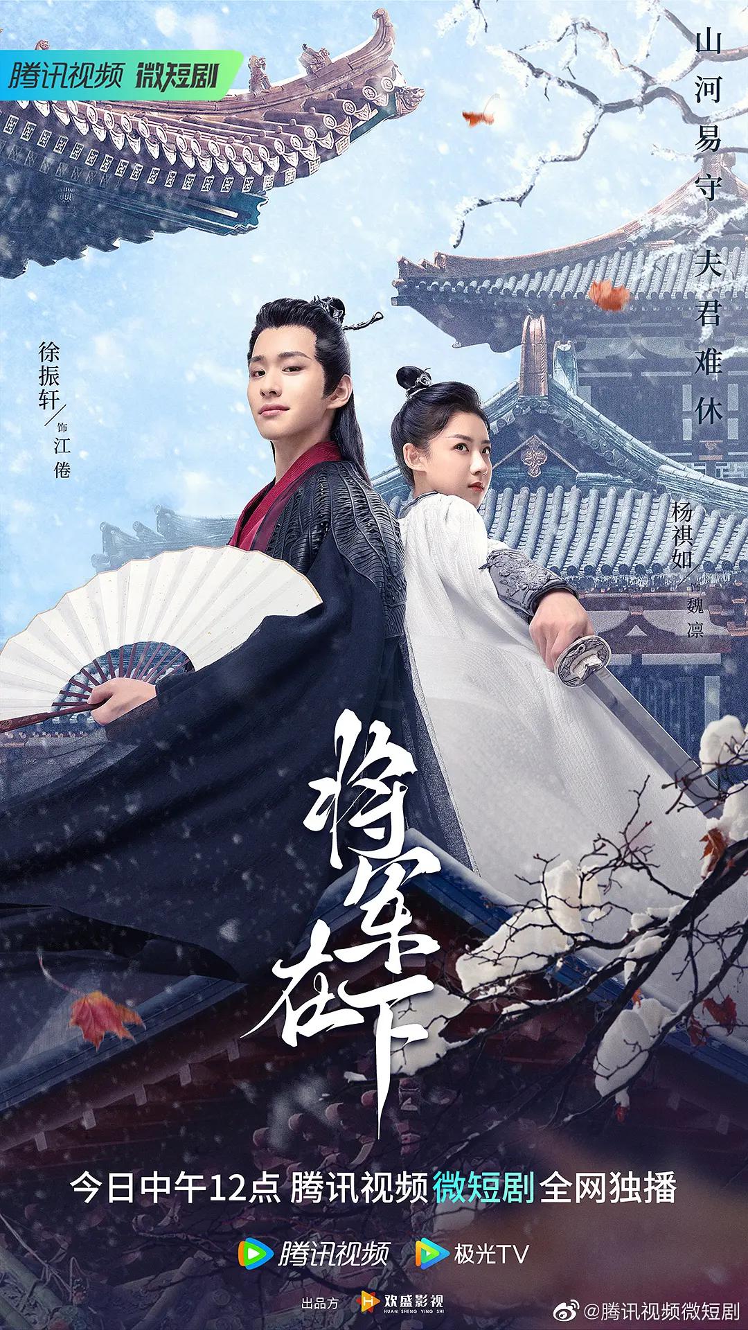将军在下海报