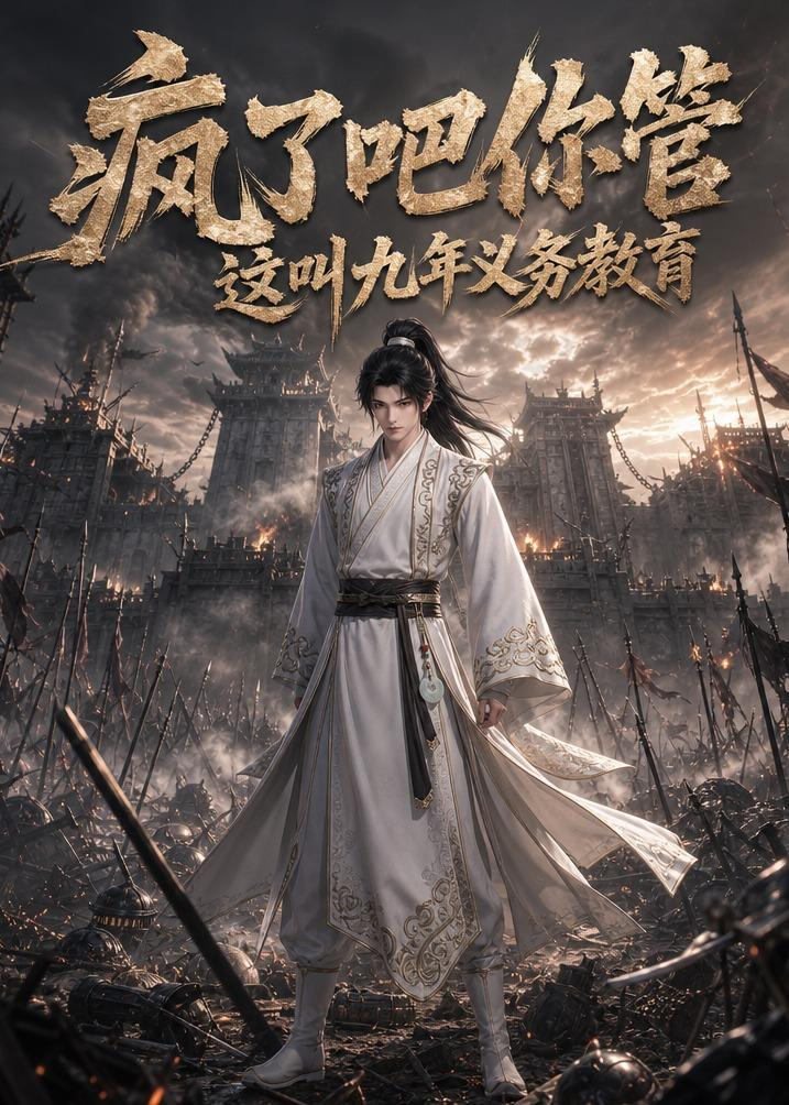 疯了吧你管这叫九年义务教育海报
