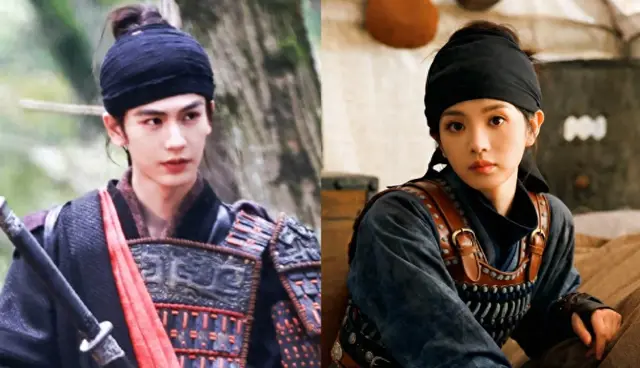 张凌赫《归鸾》小兵造型复刻田曦薇《逐玉》女扮男装造型 相关图片 张凌赫《归鸾》小兵造型复刻田曦薇《逐玉》女扮男装造型 相关图片